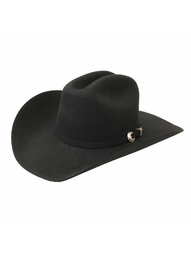 Justin JF0342RDEO Rodeo 3X Rodeo Wool Felt Cowboy Hat Black