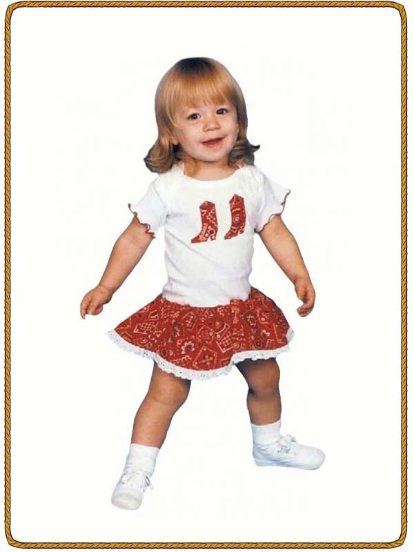 Kid's Baby Korral Cowgirl Onesie - KK11R