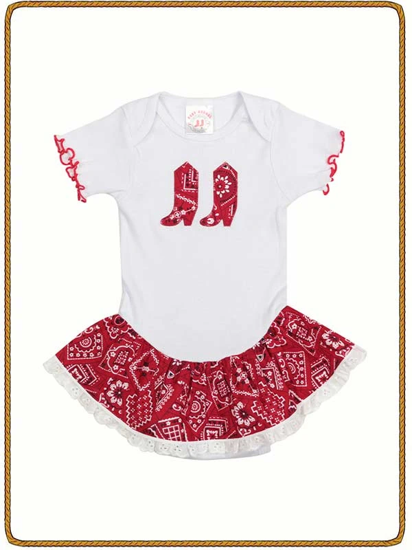 Kid's Baby Korral Cowgirl Onesie - KK11R - Image 2