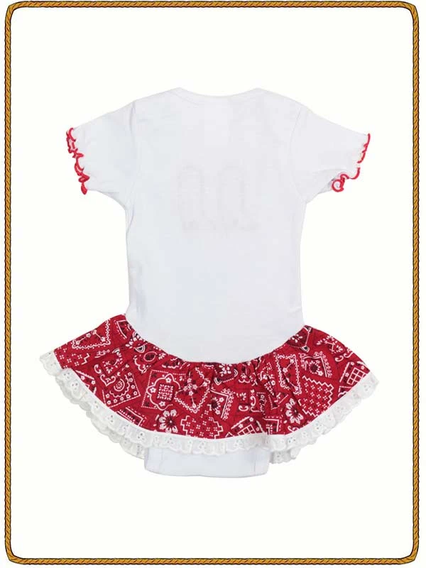 Kid's Baby Korral Cowgirl Onesie - KK11R - Image 3