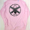 JC Western L9PC61LS-PNK Womens Buck Hunter Long Sleeve Tee Pink