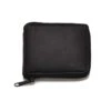 London Stitch Mens Black Leather Zip Around Wallet LS392