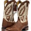 Laredo 7862 Mens Koufax 11" Square Toe Western Work Boots Tan