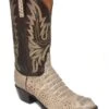 Lucchese L1286.24 Mens Classics Hornback Crocodile Head Cowboy Boots Natural