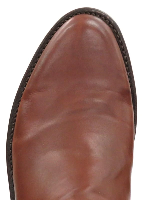 Lucchese HL3504.RR Mens Heritage Boots Ranchhand Tan Burnished -D - Image 4