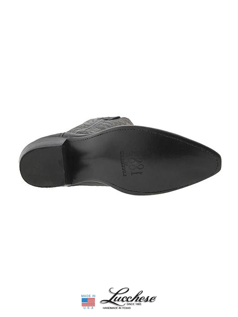 Lucchese N4559.54 Womens Savannah Mad Dog Cowgirl Boots Black Burnished - Image 4