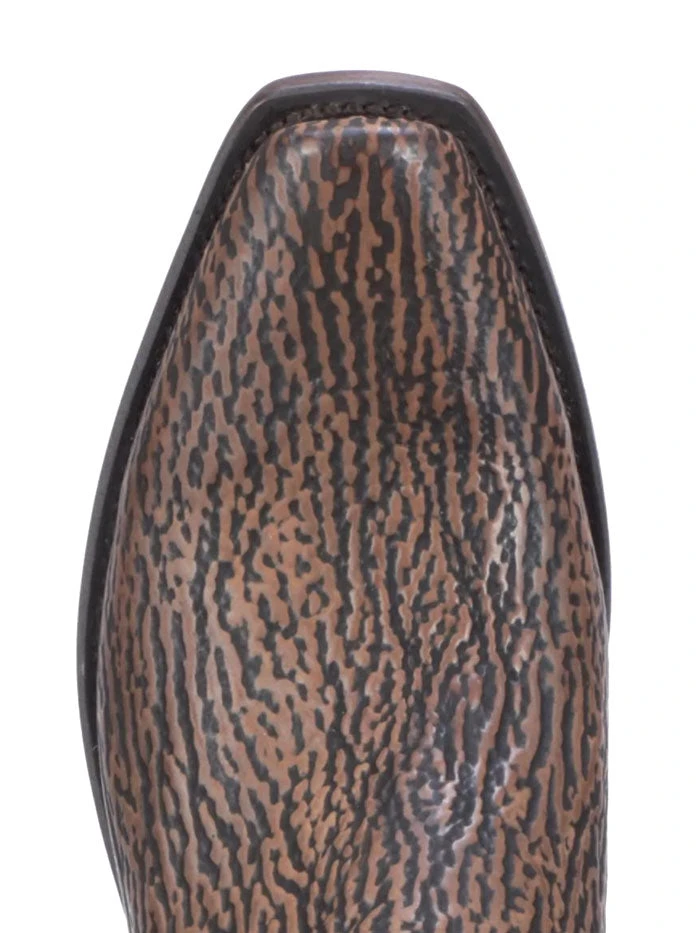 Lucchese M3238.74 Mens Mingus Safari Shark Boots Black - Image 6