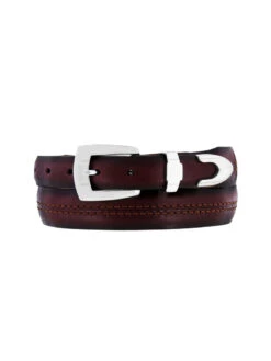 Brighton M40465 Zambia Bead & Coin Belt Brown - B