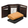 Leather Tri-Fold Wallet