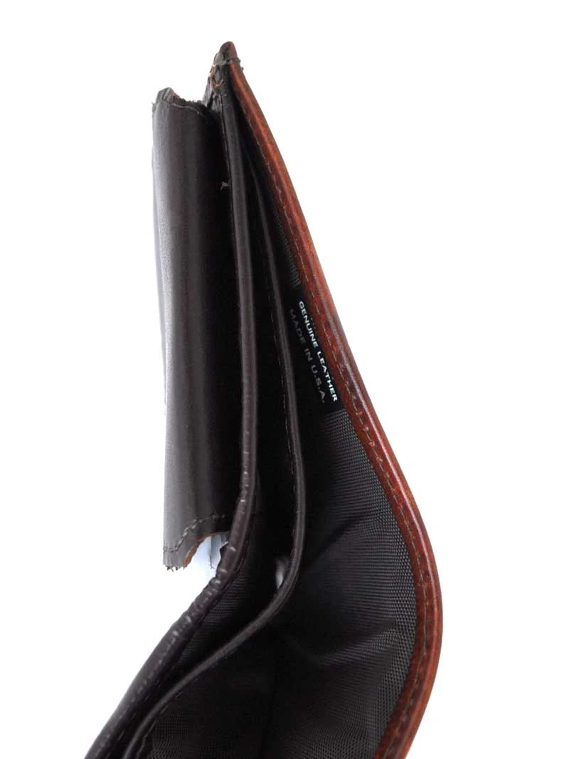 Bi Fold Made In USA Running Buck Western Wallet - Image 2