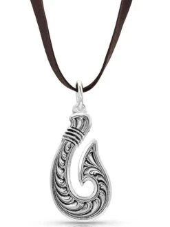 Montana Silversmiths NC4347-D Mens Antiqued Silver Necklace