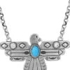 Montana Silversmiths NC4905 Rising Above Thunderbird Turquoise Necklace