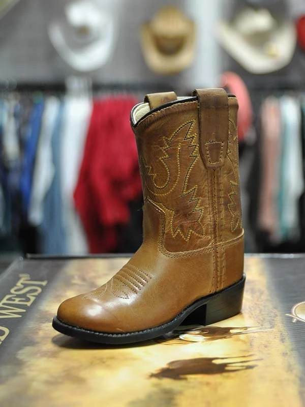 Old West 3129 Kids Toddler Infant Cushion Comfort Boot - Image 3