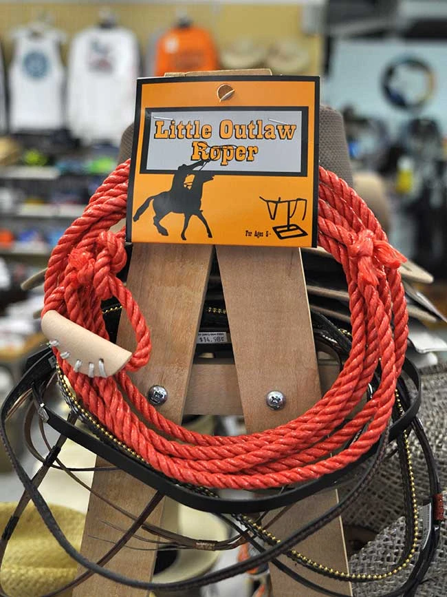 Kid's M&F Little Outlaw Roper Lasso - Image 4