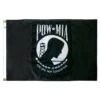 POW MIA 3ft X 5ft Nylon Flag With Pole Hem