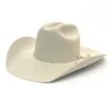 Resistol RFDIAH-724271 Mens Diamond Horseshoe 15X Cowboy Felt Hat Silverbelly