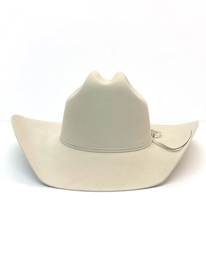 Resistol RFDIAH-724271 Mens Diamond Horseshoe 15X Cowboy Felt Hat Silverbelly - Image 2