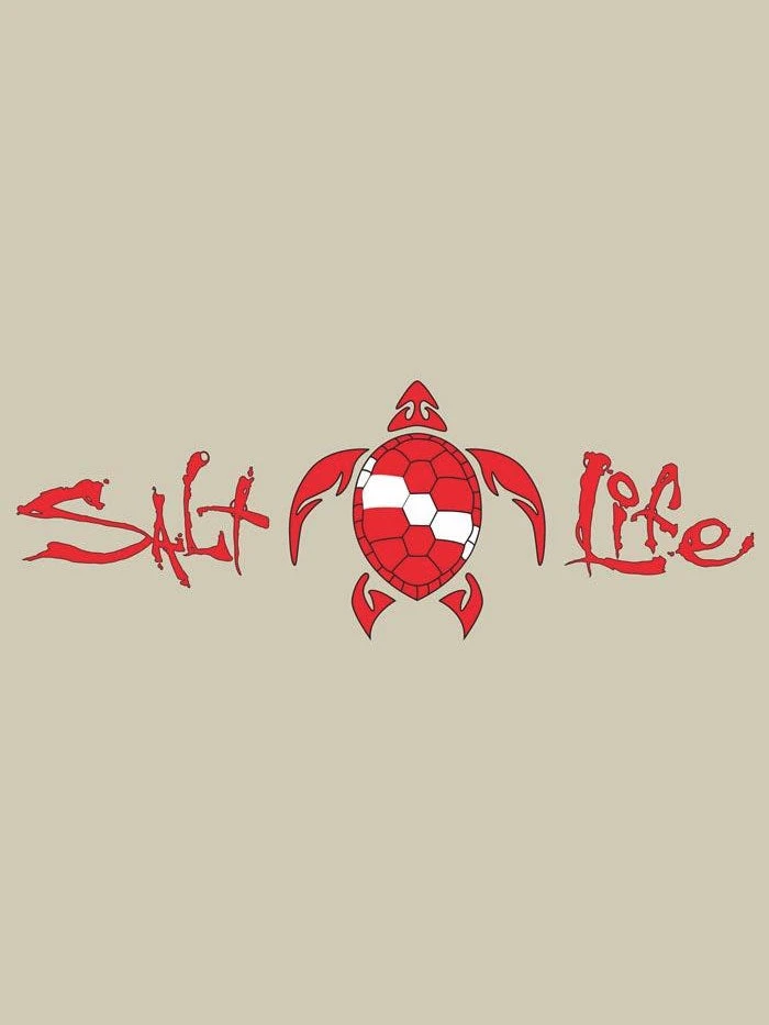 Salt Life SA864 Signature Turtle Decal Sticker - Image 2