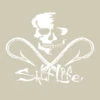 Salt Life SAD902 SKULL AND HOOKS Decal Sticker