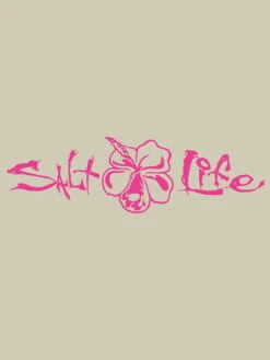 Salt Life SAD931 Signature HIBISCUS Decal Sticker