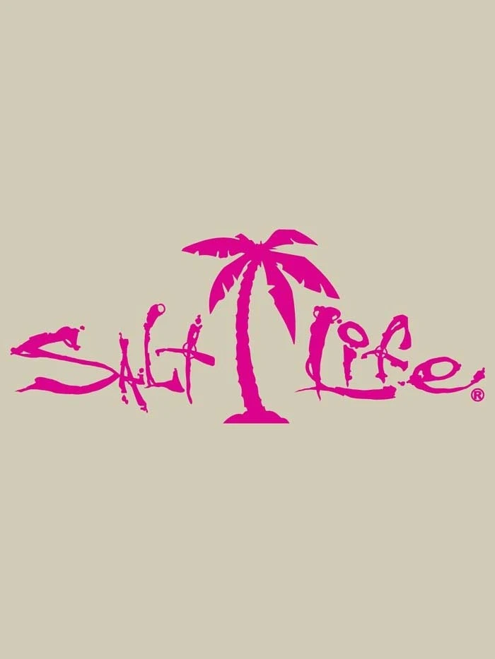 Salt Life SA188 Signature Palm Tree Decal Sticker