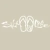 Salt Life SAD917 Signature Sandal Decal Sticker