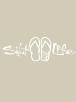 Salt Life SAD917 Signature Sandal Decal Sticker