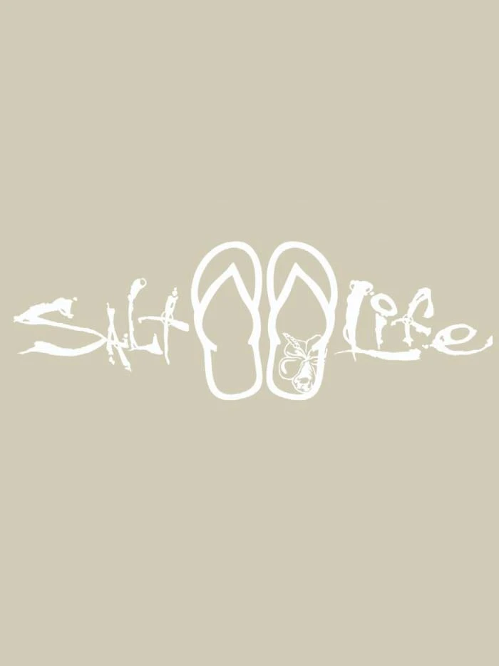 Salt Life SAD917 Signature Sandal Decal Sticker