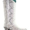 Corral A3798 Ladies Python Western Boot Natural
