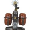 Cast Iron Spur Salt And Pepper Shaker Set SP1094