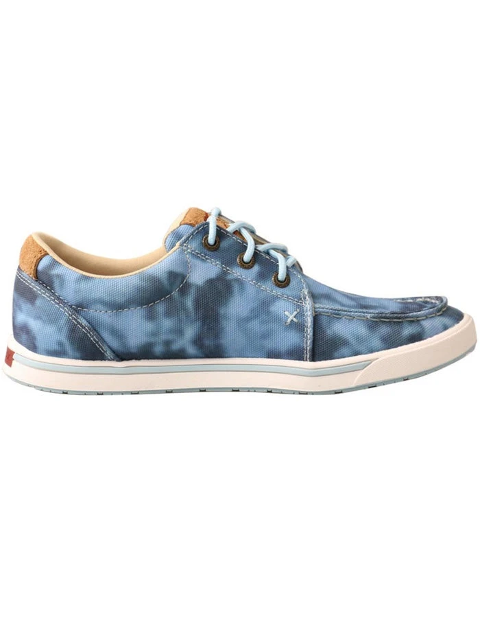 Twisted X WCA0043 Womens Rubber Outsole Casual Shoes Blue Tie Dye - Image 4