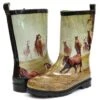 Smoky Mountain 2709C Kids Running Horse Waterproof Boots