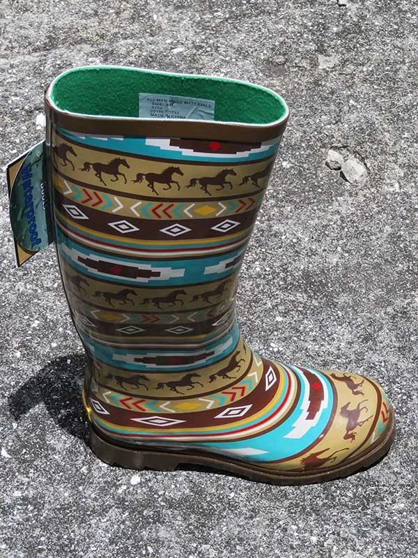 Smoky Mountain 6752 Womens Western Running Horses Waterproof Boots - Image 5