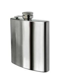 Rothco 8 Oz Stainless Steel Hip Flask Alcohol Travel Container FLASK8OZ