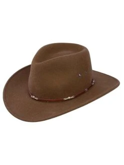 Stetson SWWDWD-813211 Wildwood Crushable Wool Felt Hat Acorn