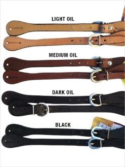 Tough 1 78-3643 Leather Western Spur Straps