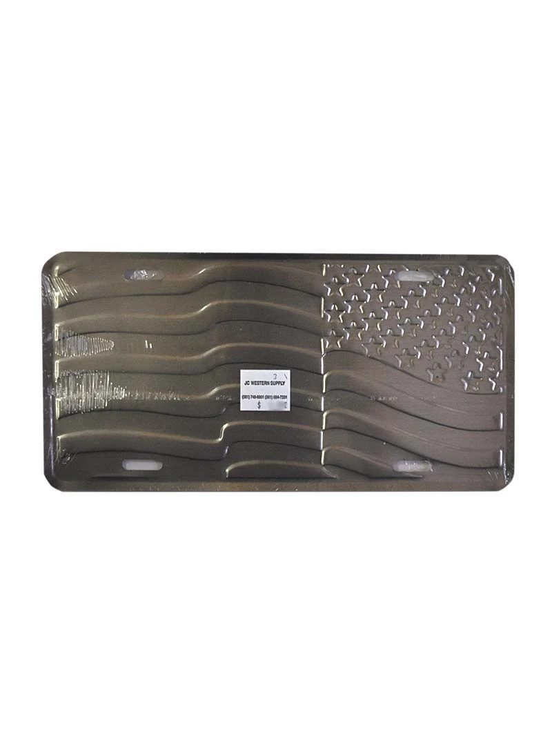 United States Flag Metal License Plate LP0528 - Image 3