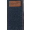 Wrangler Bi Fold Blue Denim Rodeo Wallet 8700W