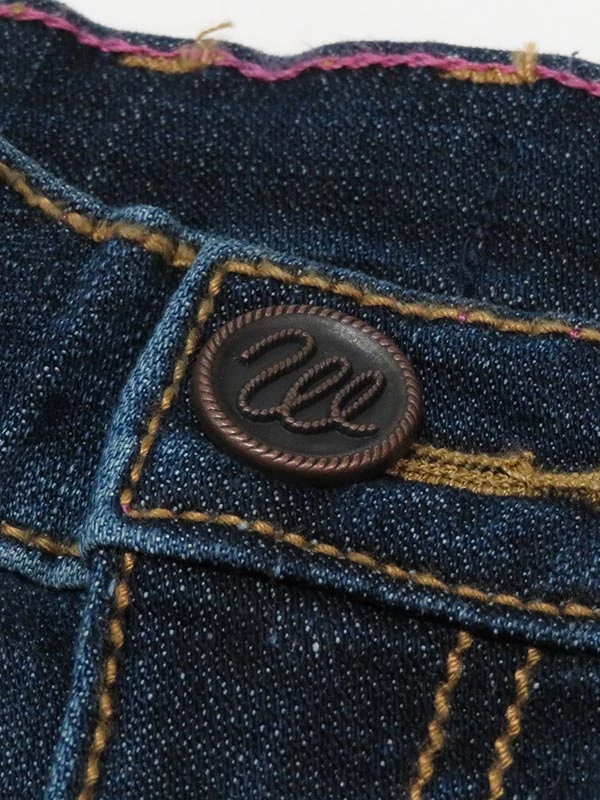 Wrangler 09MWGMS Girls Premium Patch Boot Cut Jean Medium Blue - Image 4