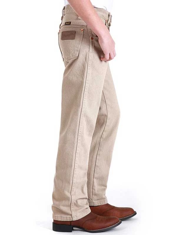 Boy's Wrangler 13MWJTN 13MWBTN ProRodeo Cowboy Cut Tan Original Fit Jean - Image 4