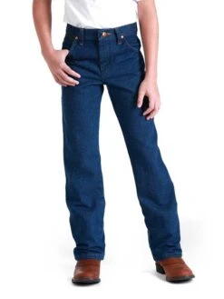 Boy's Wrangler 13MWZBP 13MWZJP ProRodeo Cowboy Cut Original Fit Indigo Jean