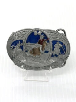 Champion Rodeo Solid Pewter Belt Buckle Y45