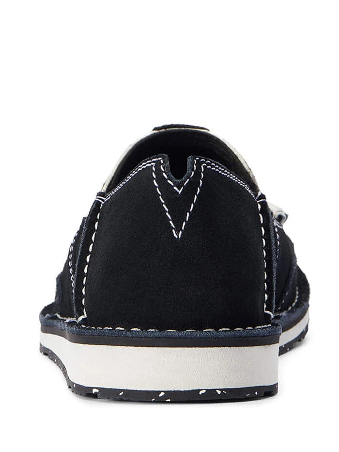 Ariat 10042529 Womens Cruiser Black Suede And Black & White Hair On - Image 5