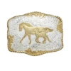Crumrine C00242 Equine Buckle Gold And Silver