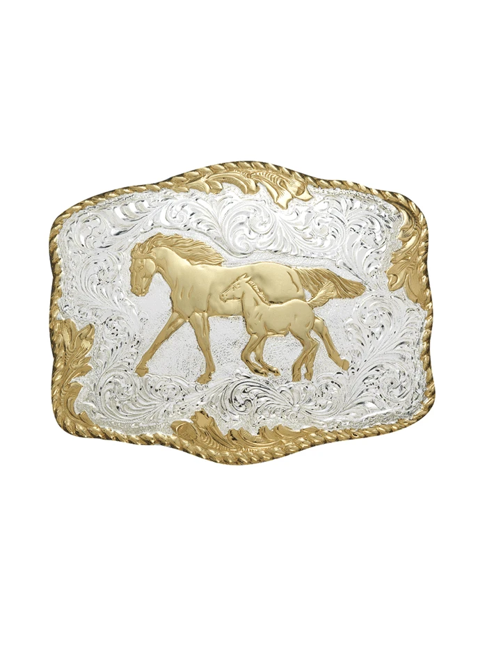 Crumrine C00242 Equine Buckle Gold And Silver