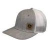 John Deere LP73374 Suede Logo Cap Grey