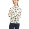 Ariat 10039343 Kids Sunstopper Baselayer Good Show Print