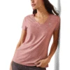 Ariat 10043529 Womens Laguna Top Nostalgia Rose