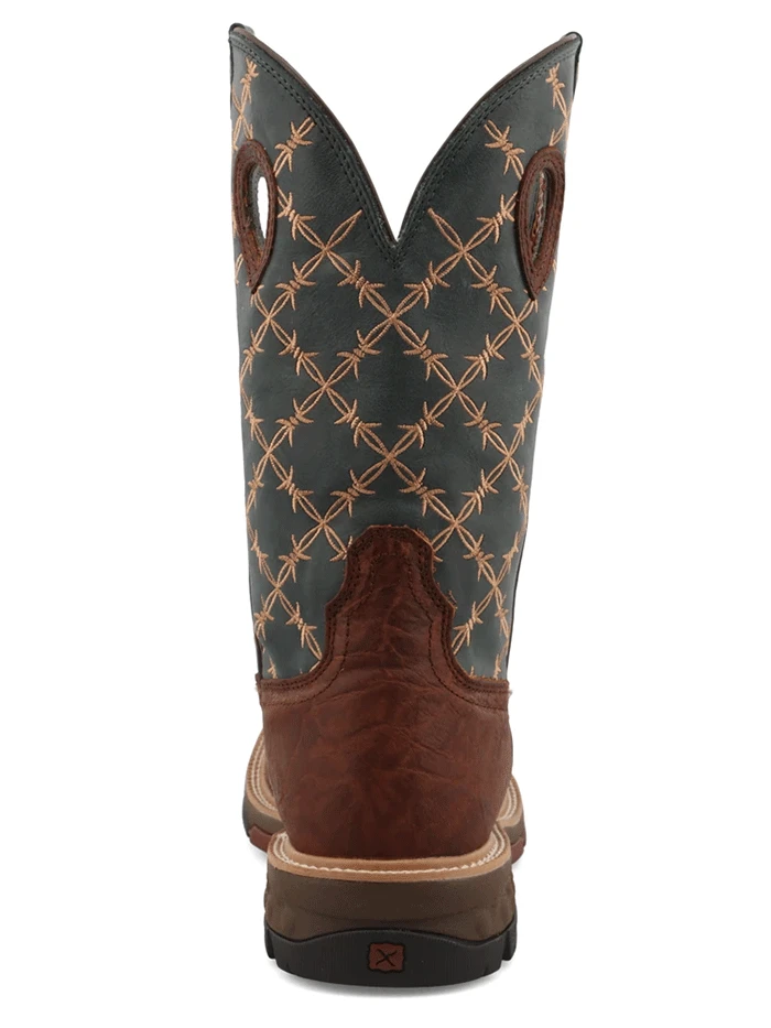 Twisted X MXB0005 Mens Western Work Boot Mocha & Slate - 14.5 - Image 3