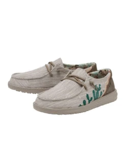 Hey Dude 122138365 Womens Wendy Rodeo Shoe Cactus - 15